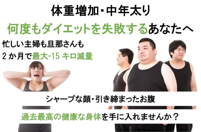 ダイエット・体質改善プログラム | 姫路市の尼子メディカル整体院